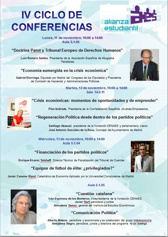 Conferencia de Luis Romero